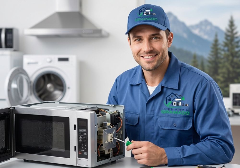 Assistência Técnica de Micro-Ondas Bairro Suíça em Gramado